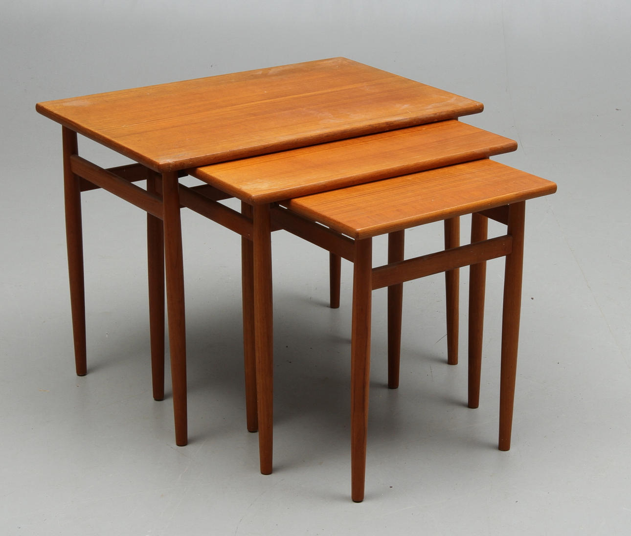 STATSBORD, teak, 1960-tal.