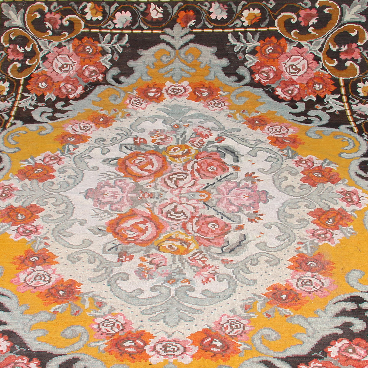 TÆPPE, Rosen Kelim, ca 290 x 200 cm.