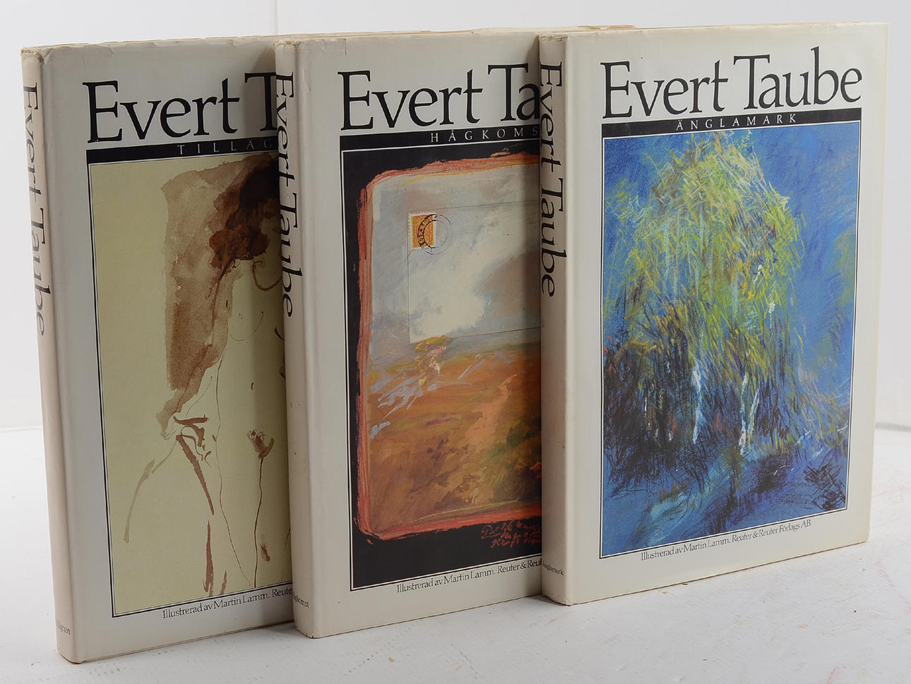 EVERT TAUBE. Hågkomst, Tillägnan, Änglamark.