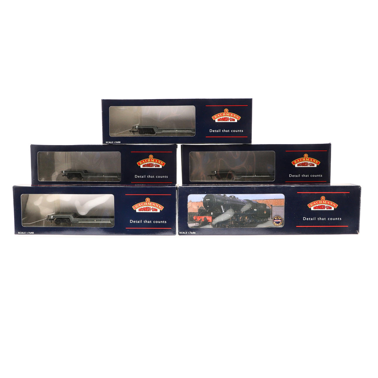 BACHMANN BOXED LOCOMOTIVE & ROLLING STOCK.