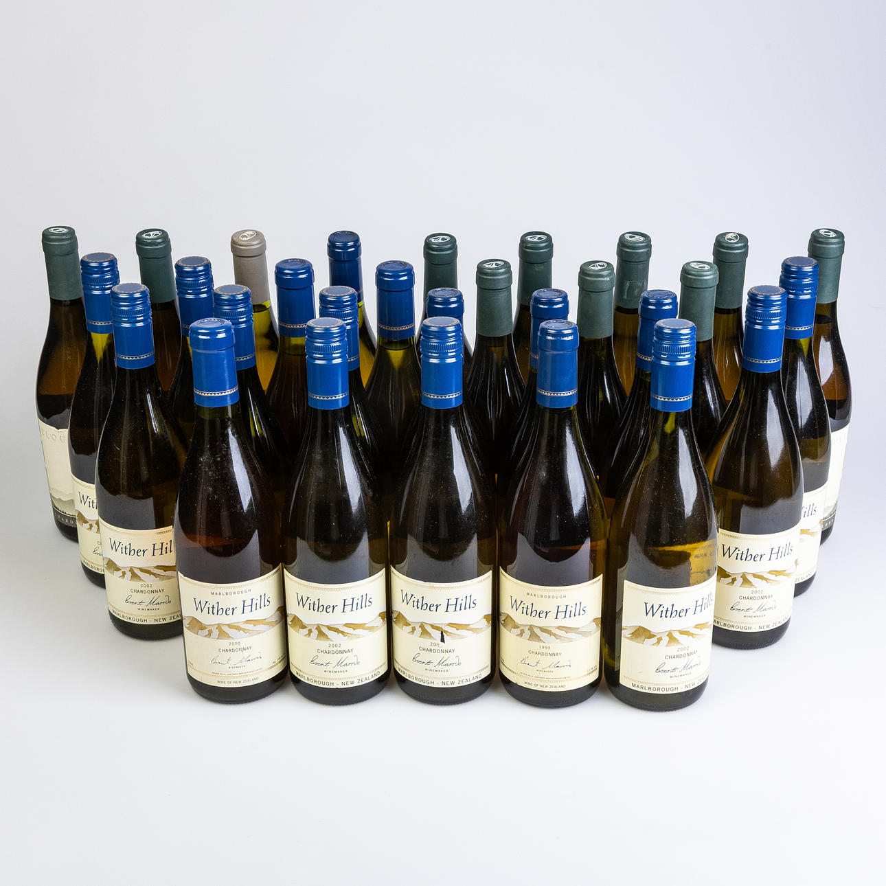 CHARDONNAY AND SAUVIGNON BLANC WINE COLLECTION.