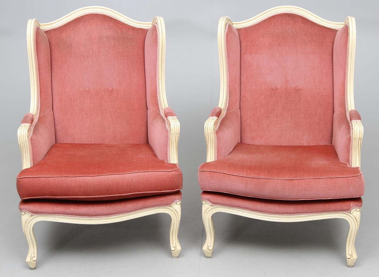 FÅTÖLJER ett par, sent 1900-tal.