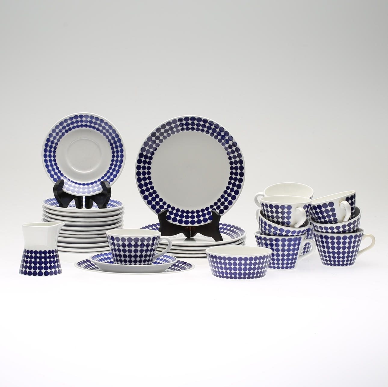 KAFFESERVIS, 32 delar, porslin, Adam, Stig Lindberg, Gustavsberg.