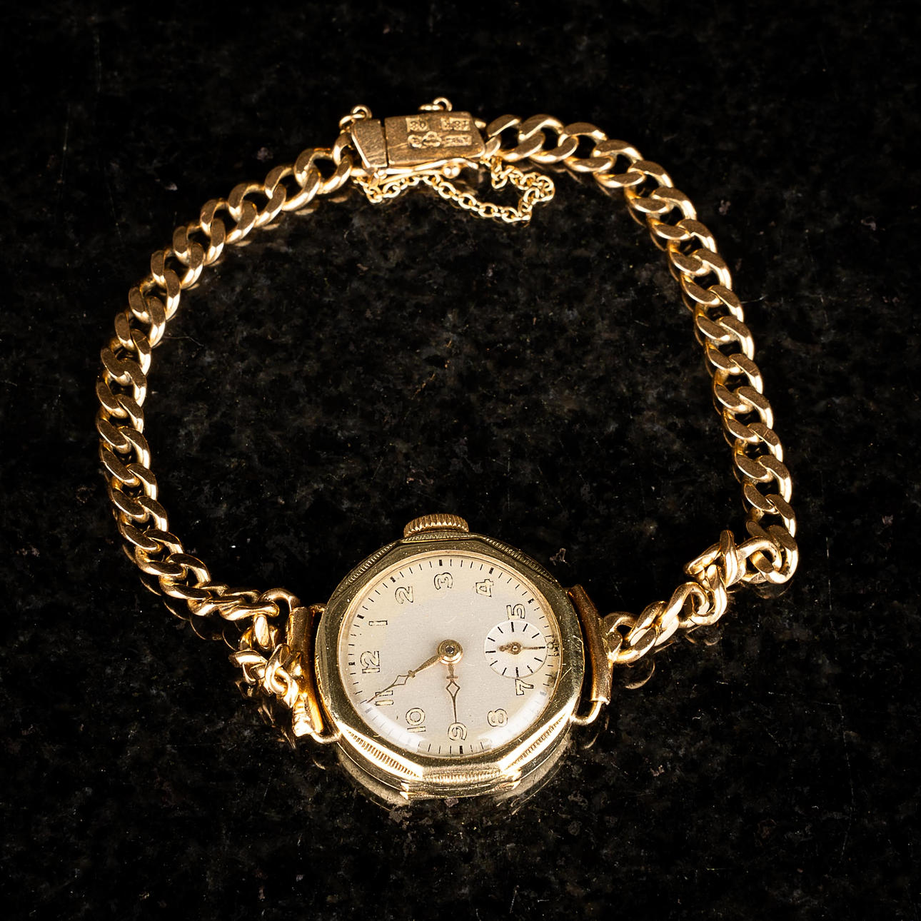 DAMUR. 18K Guld, Boliden 1900-tal.