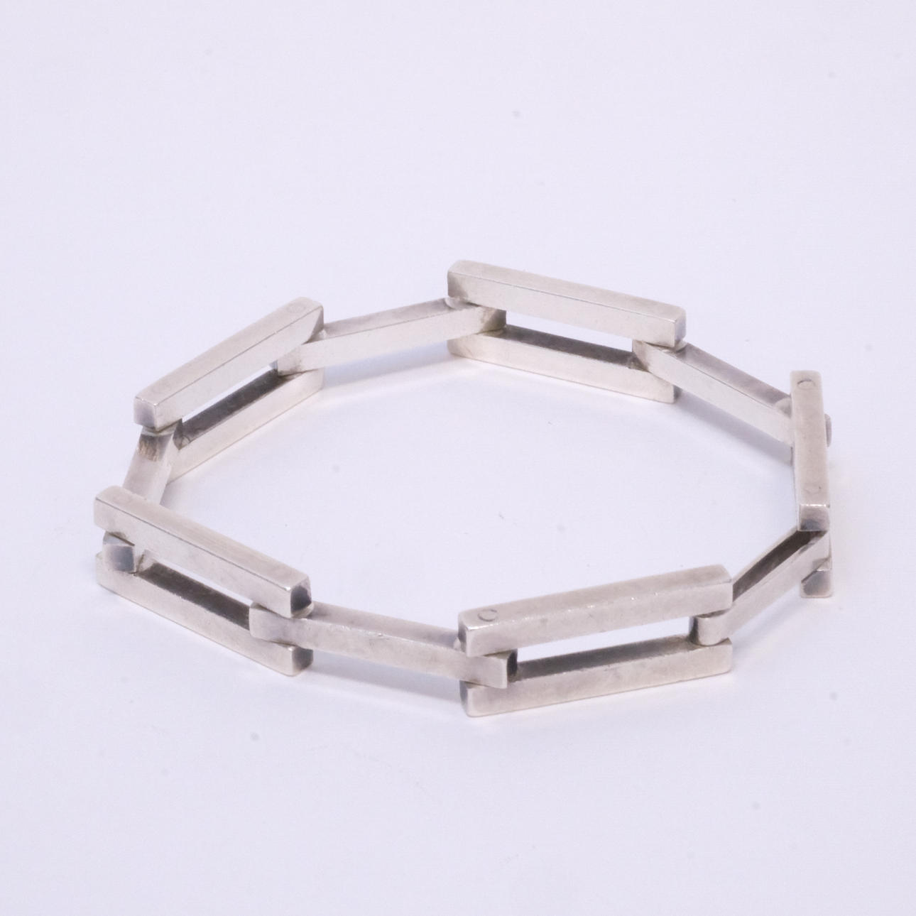 ELON ARENHILL. ARMBAND, SILVER, MALMÖ 1965.