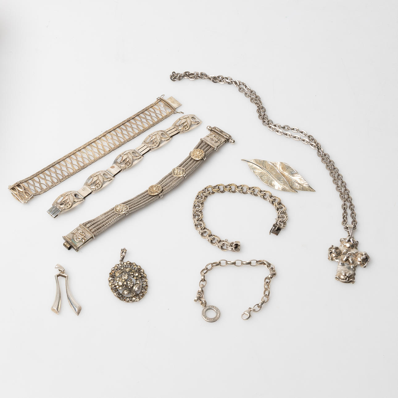 SMYCKEN, SILVER, 9 stycken, bl.a. Thomas Sabo.