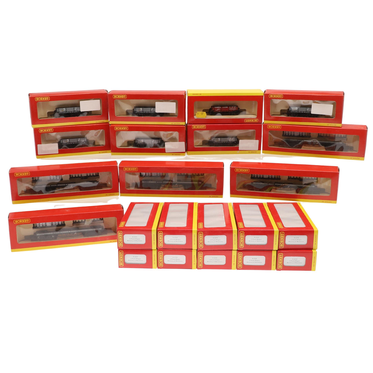 HORNBY - BOXED ROLLING STOCK.
