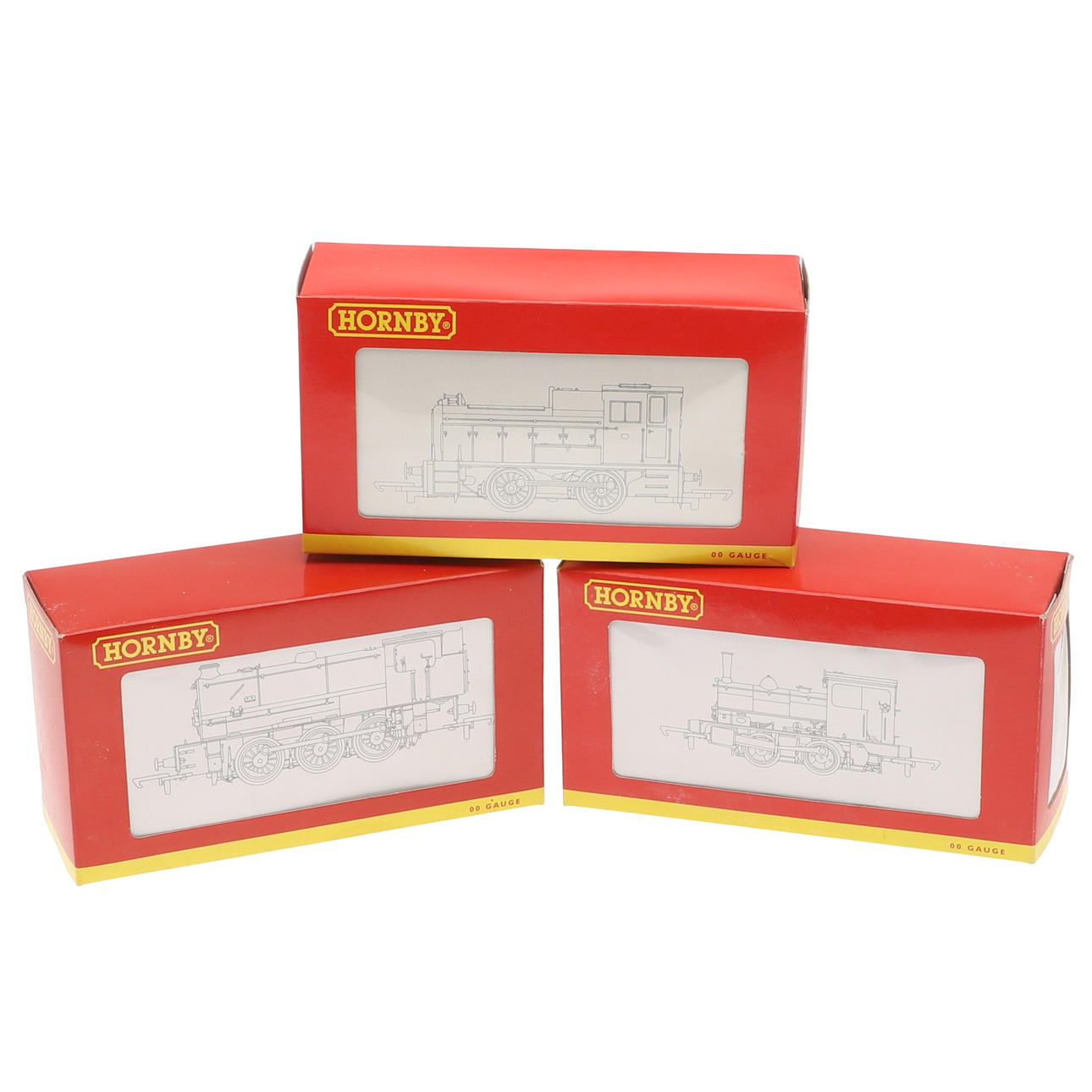 HORNBY BOXED LOCOMOTIVES.