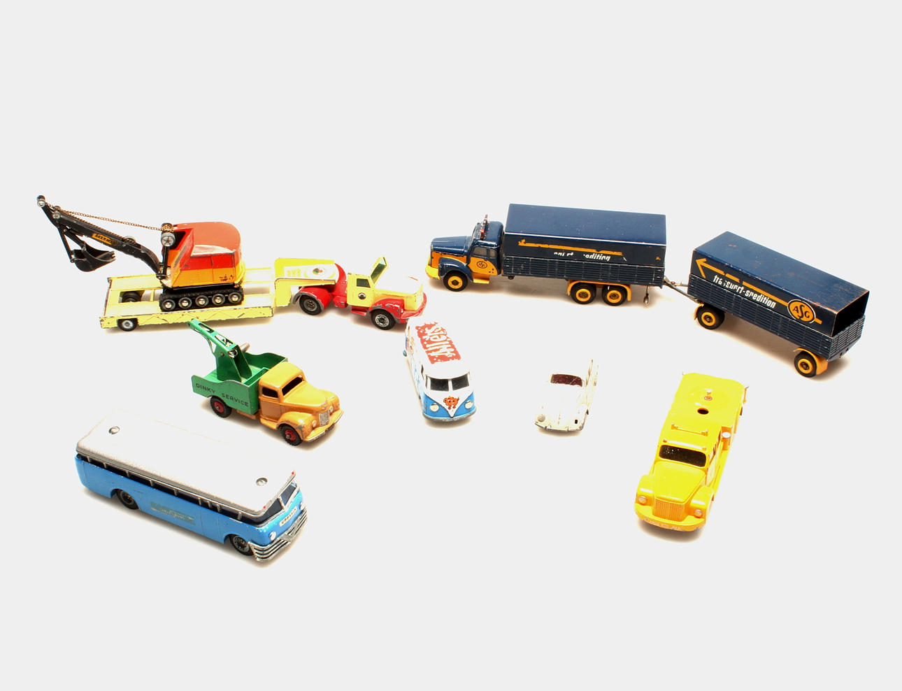 SAMLING LEKSAKER,Tekno Denmark, 1900-tal.