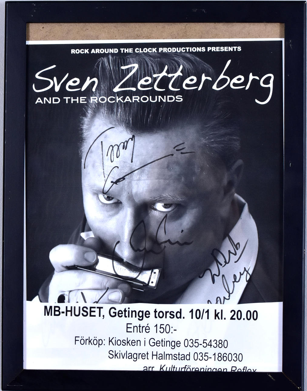 POSTER, offset, Sven Zetterberg MB-huset Getinge.