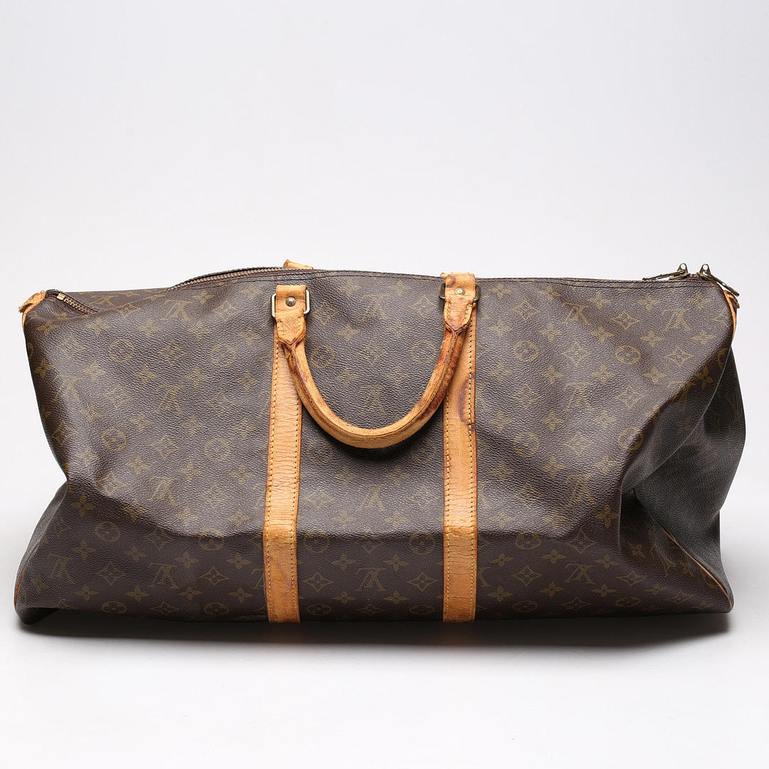 LOUIS VUITTON. Väska, "Keepall 55", Frankrike.