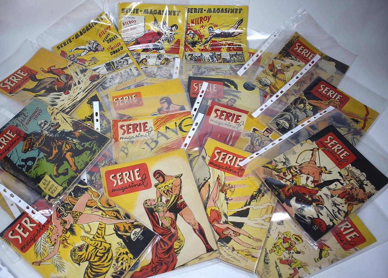 SERIE, 25 stk. Serieblad 1949.