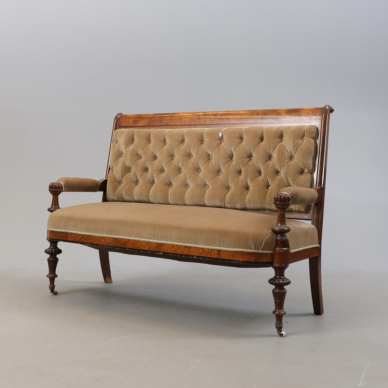 SALONGSSOFFA, biedermeier, 1800-/1900-tal.