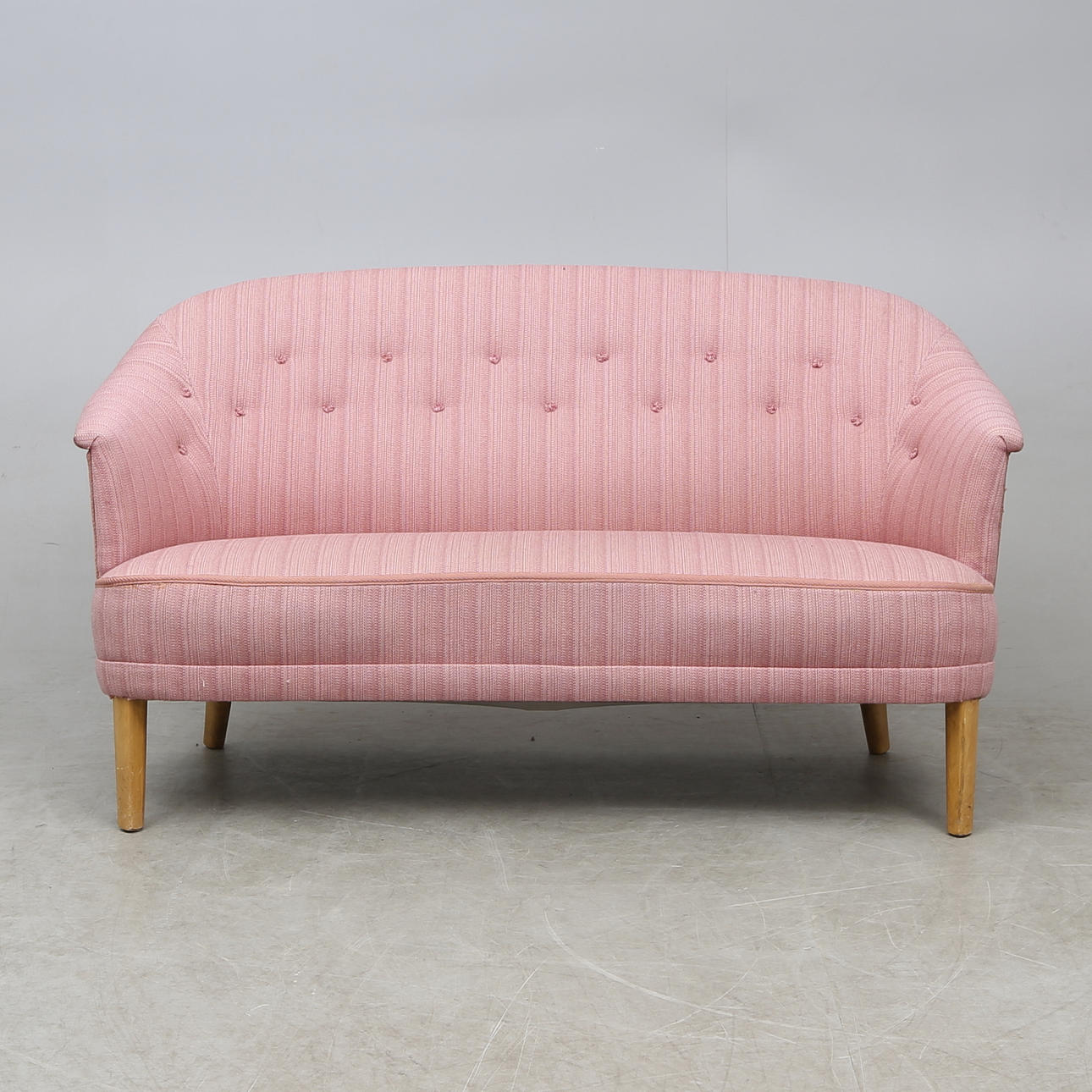 SOFFA, "Fästfolket", Carl Malmsten, AB OH Sjögren stoppmöbler Tranås, 1900-talets.