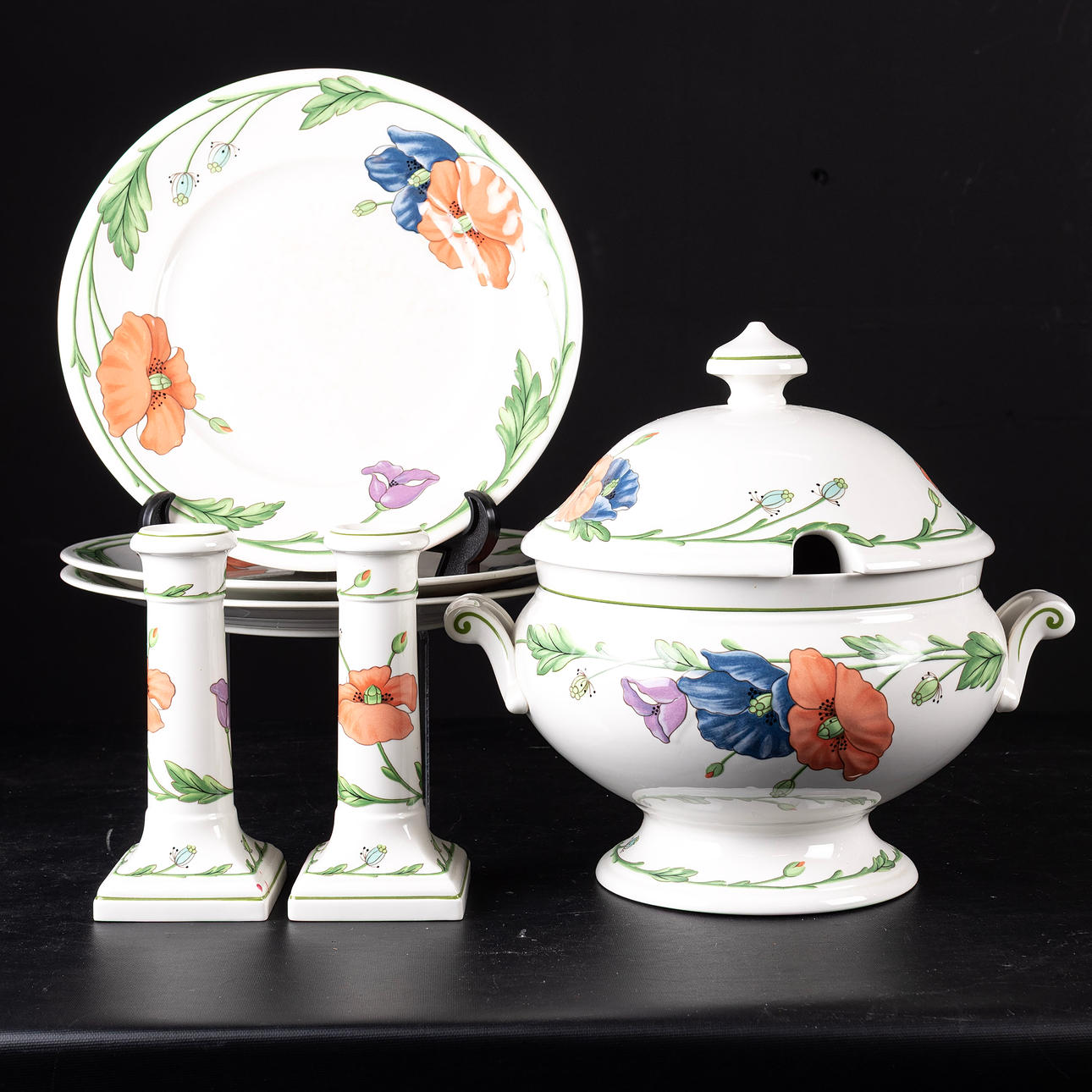 SERVISDELAR, 6st, Villeroy & Boch.