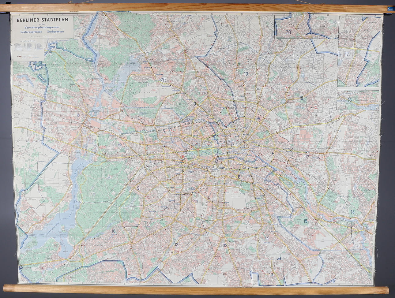 MAP, Berlín, Alemania, 1900.