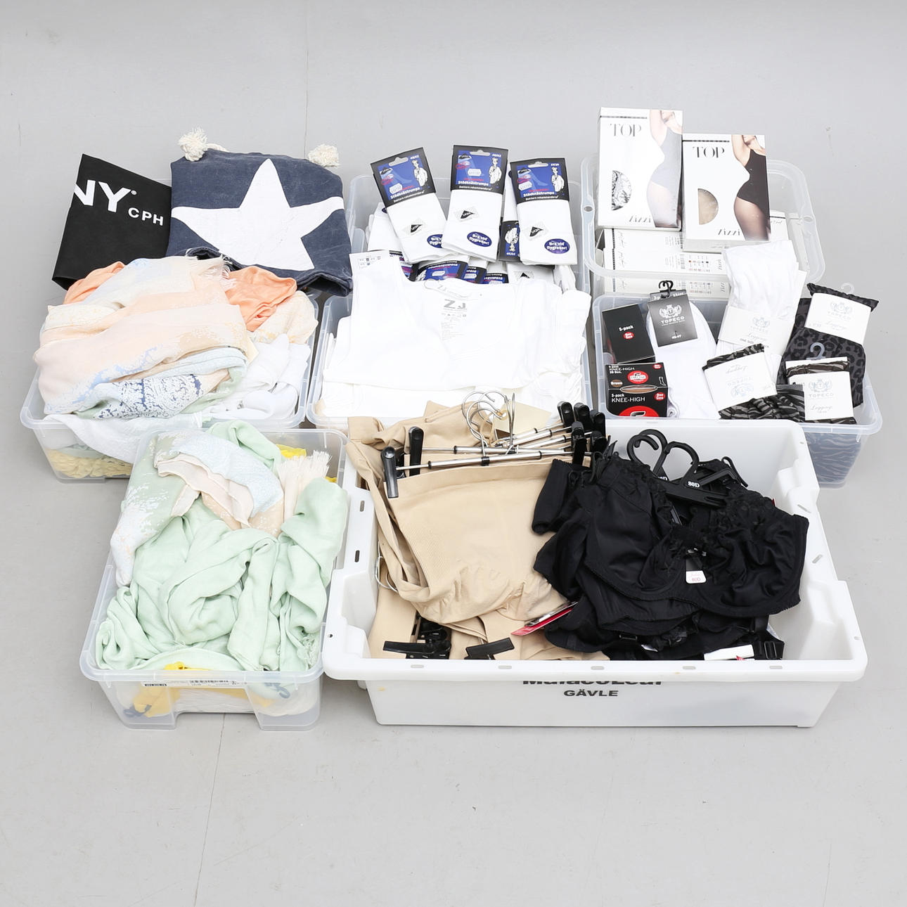 DAMKLÄDER, diverse.