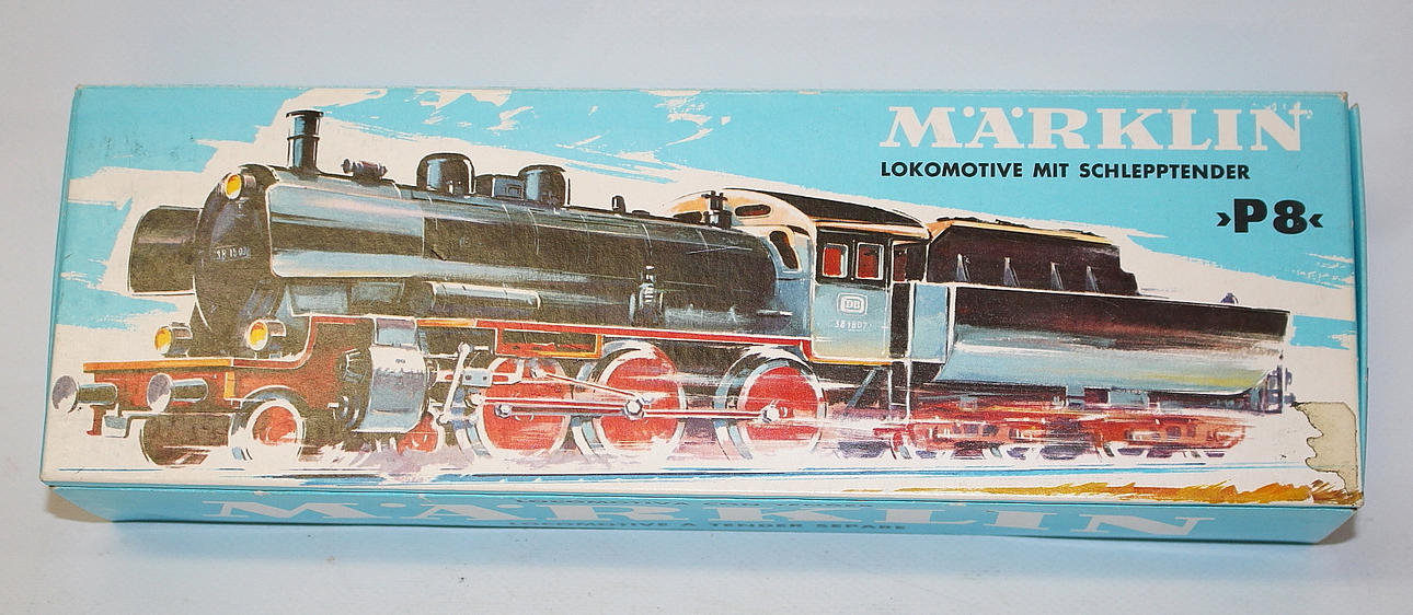 LOCOMOTORA A VAPOR, Märklin "P8" 3098.