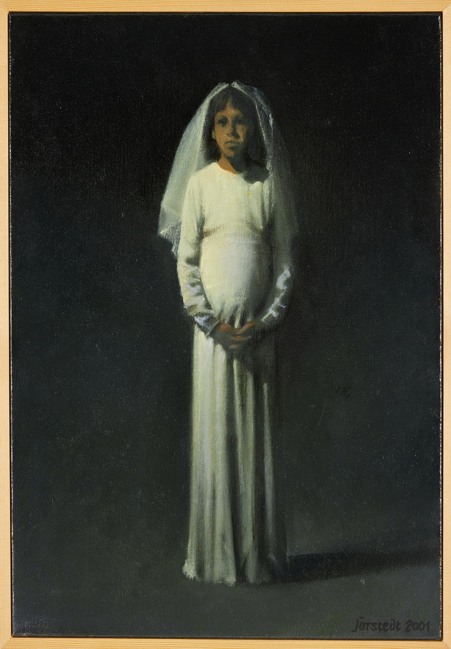 KJELL JÖRSTEDT. Bride, oil on canvas, signed and dated 2001.