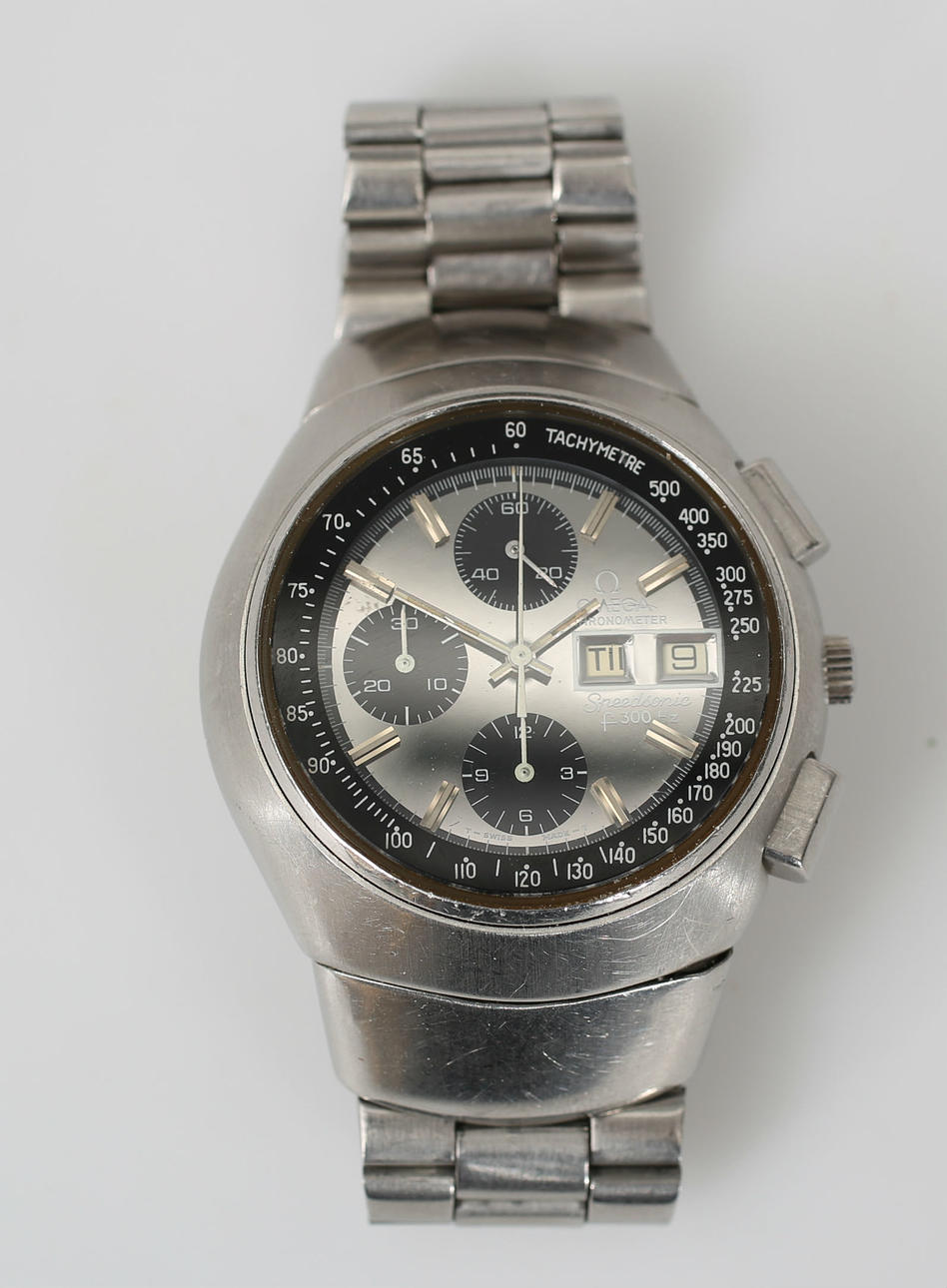 ARMBANDSUR, stål, Omega Speedsonic f300 Hz Lobster Tail, Seamaster, 1970-tal.