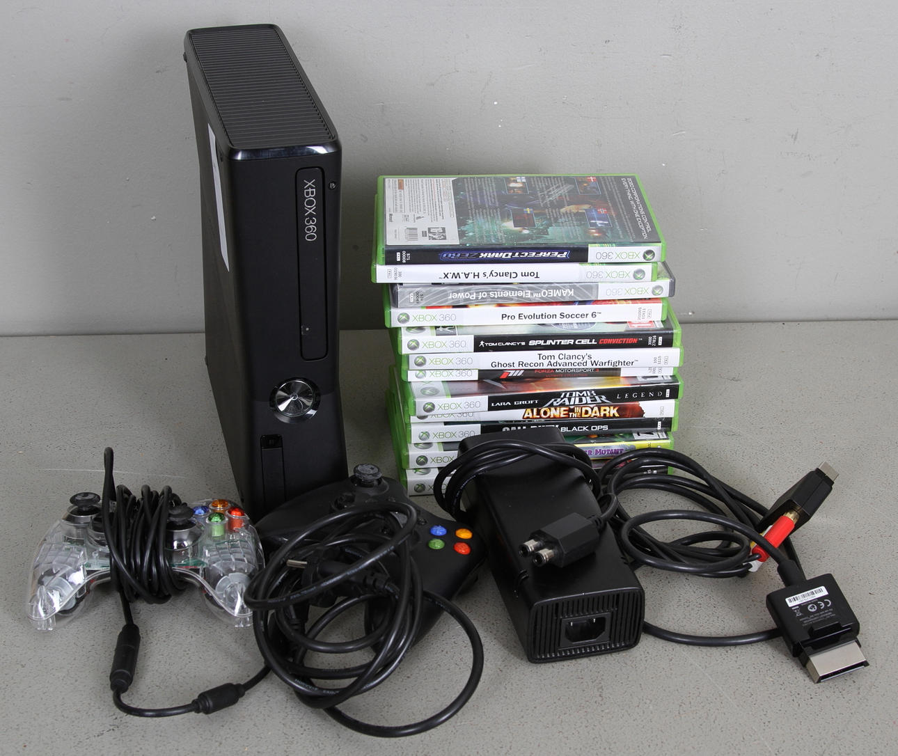 SPELKONSOL, X-BOX 360 Slim.