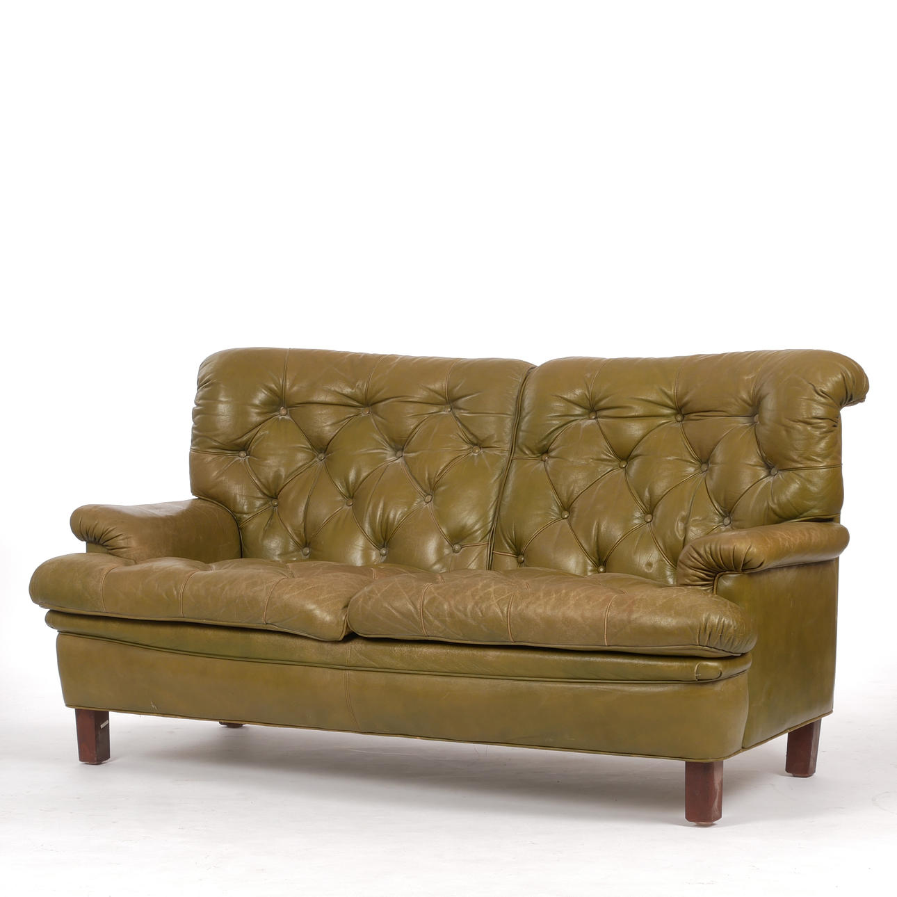 SOFA, two-seater, "Jupiter", leather, Norell möbler, 1970s.