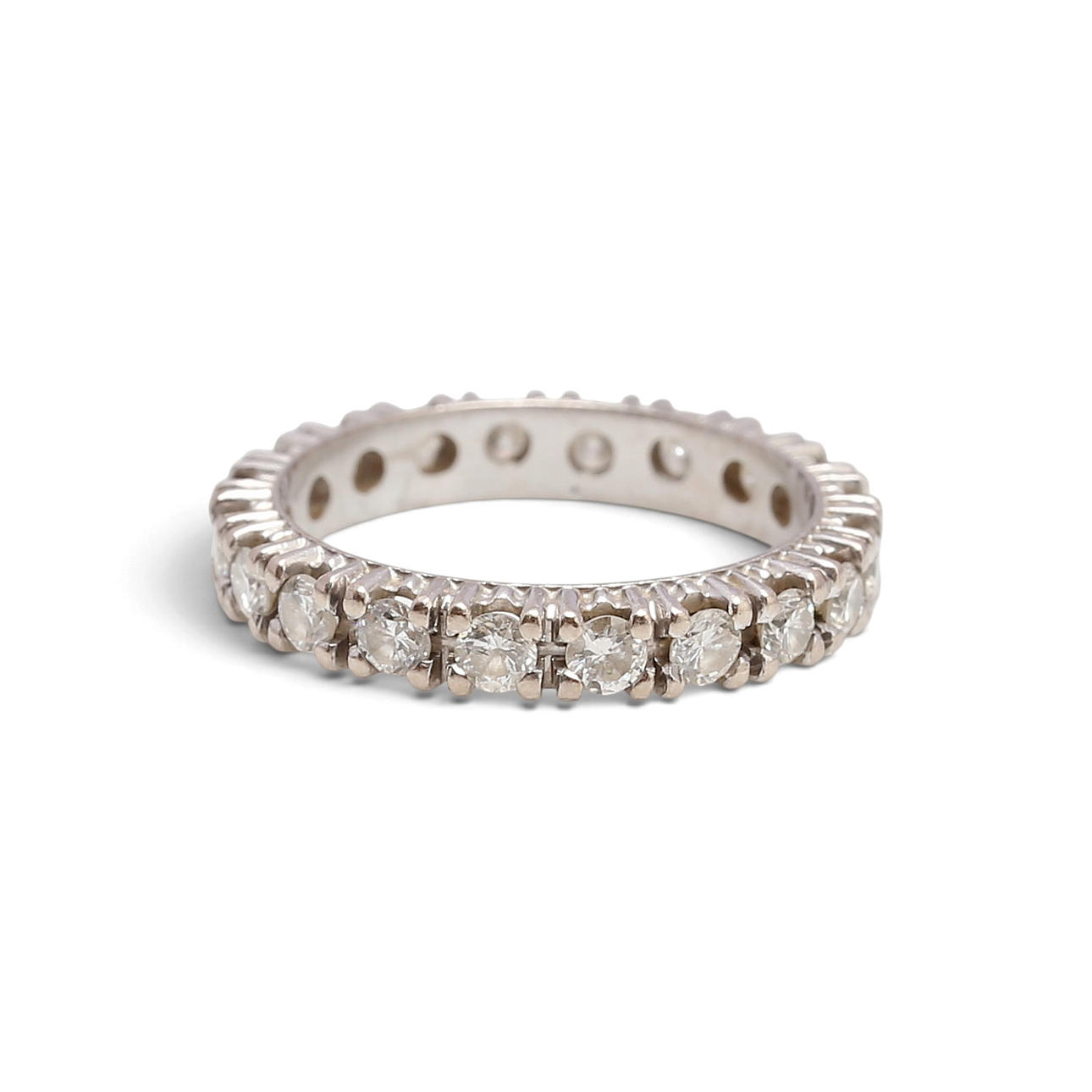 DIAMOND eternity ring.