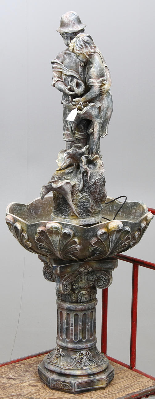 INOMHUSFONTÄN. 1900-2000-tal.