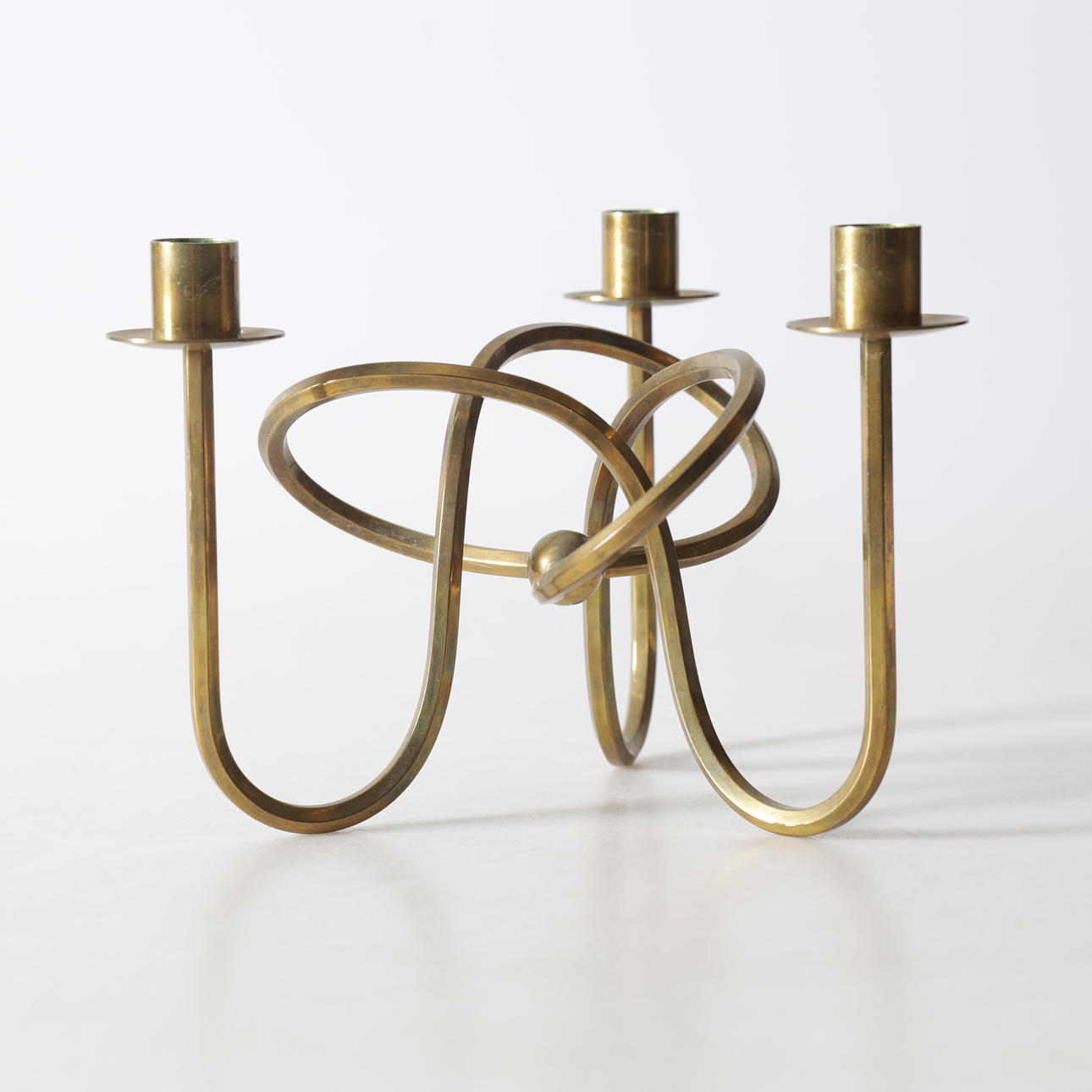 JOSEF FRANK. candelabra, brass, 