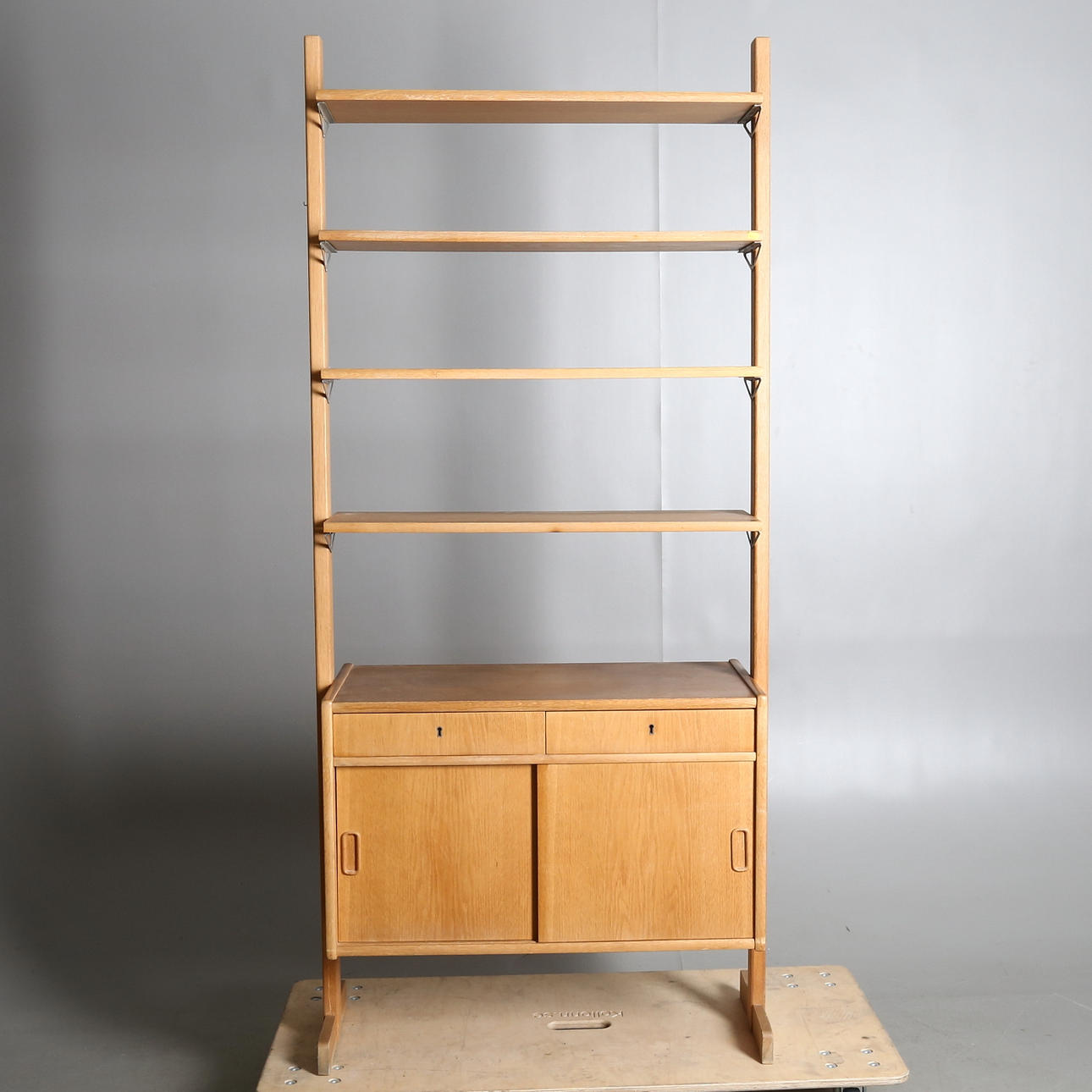 BOOKSHELF, oak veneer, 