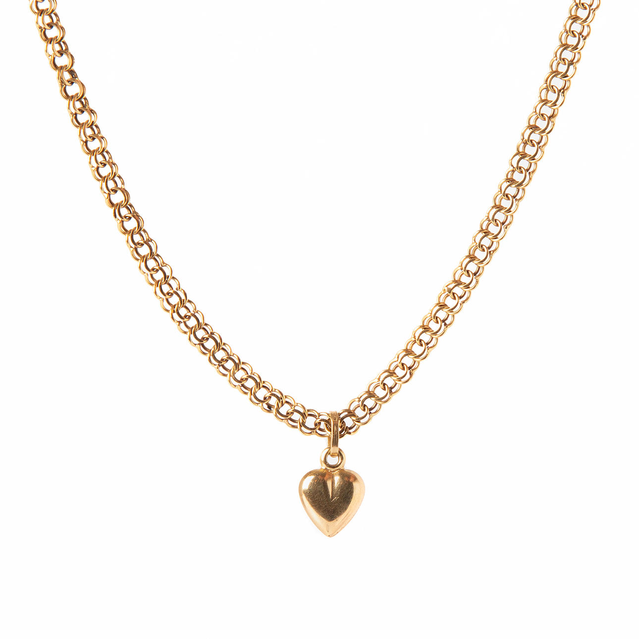 COLLIER MED HÄNGE, 18K guld.