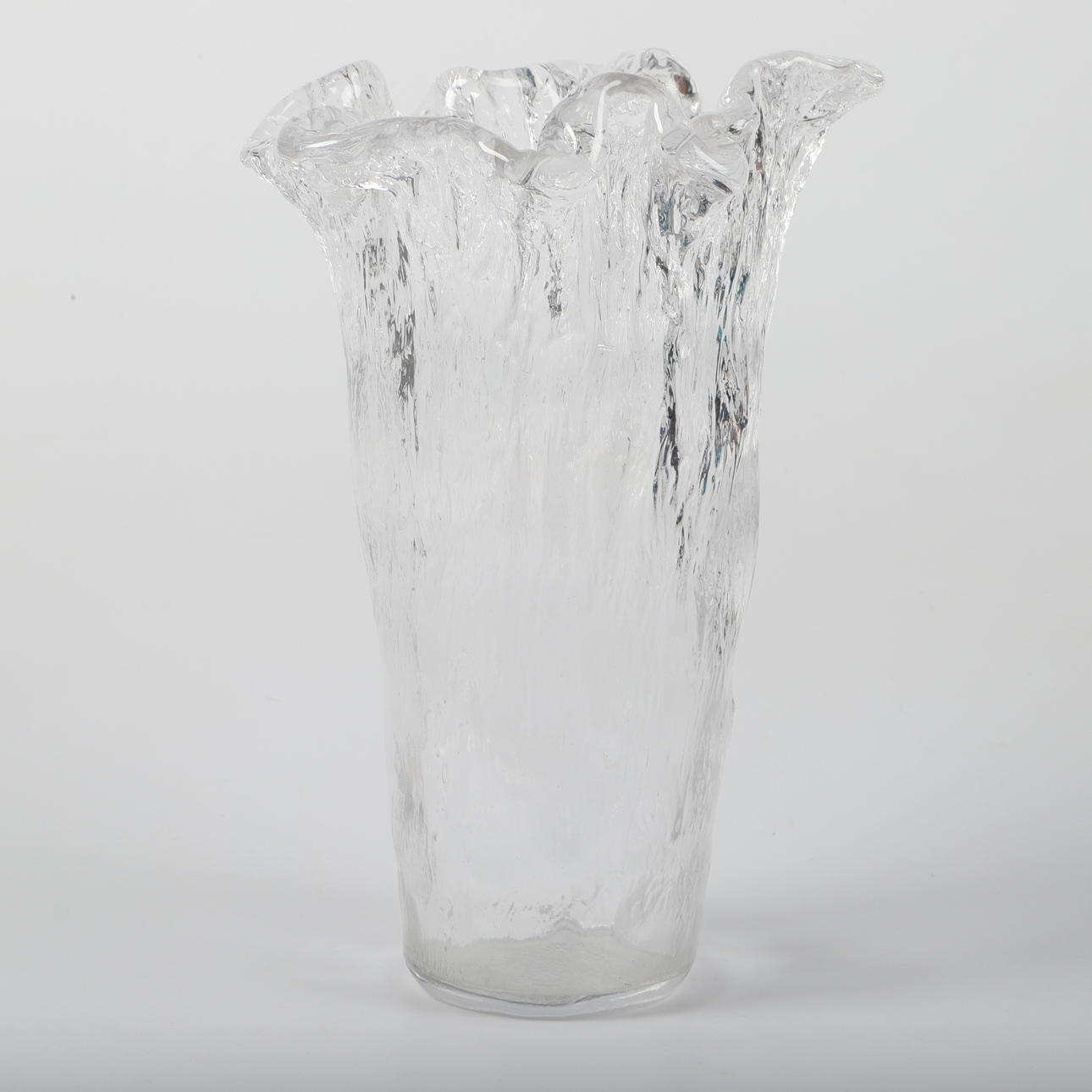 UNO WESTERBERG. Vas, konstglas, Pukeberg.