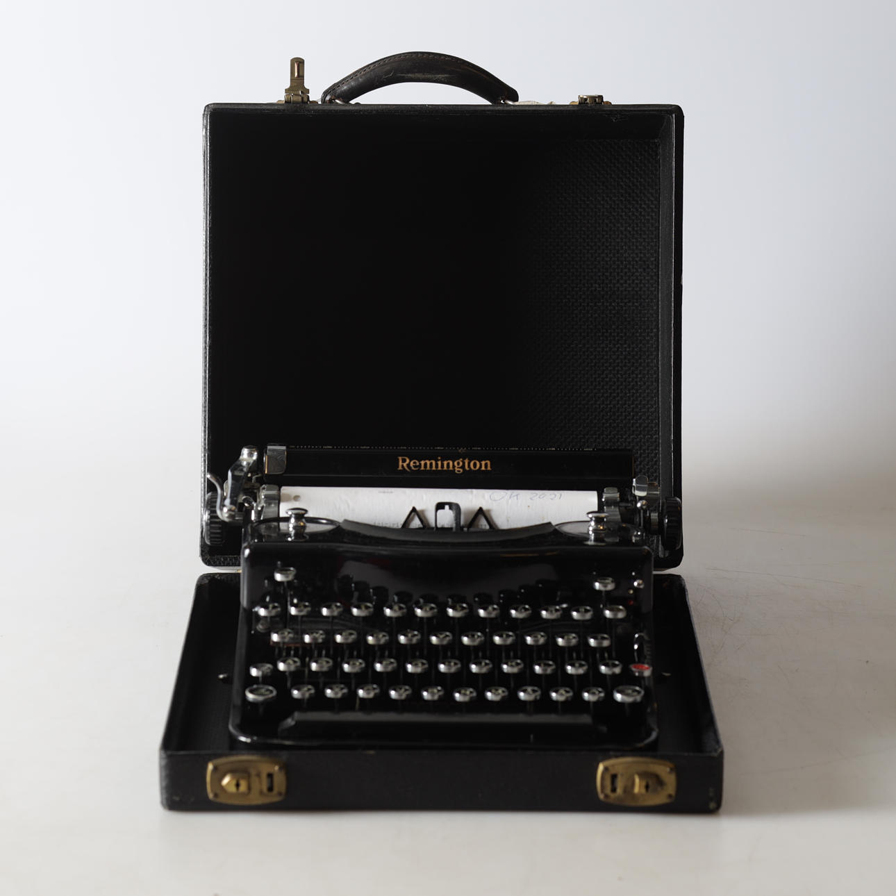 RESESKRIVMASKIN, mod. 1, Remington, 1900-tal.