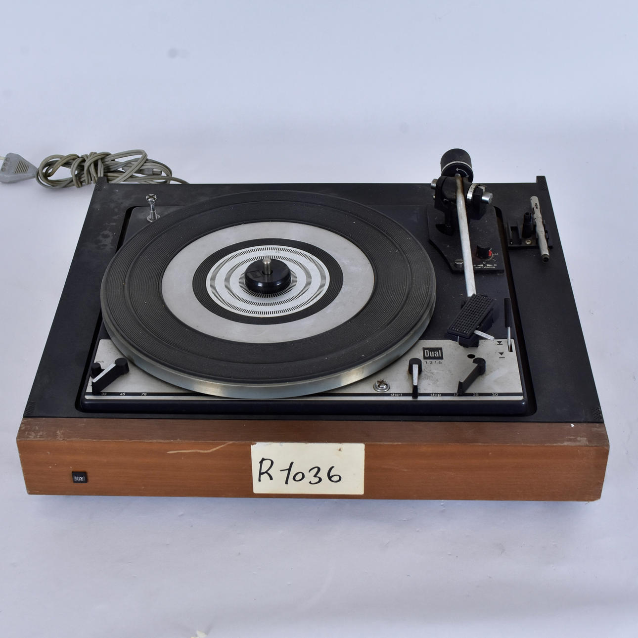 SKIVSPELARE, Dual 1216.
