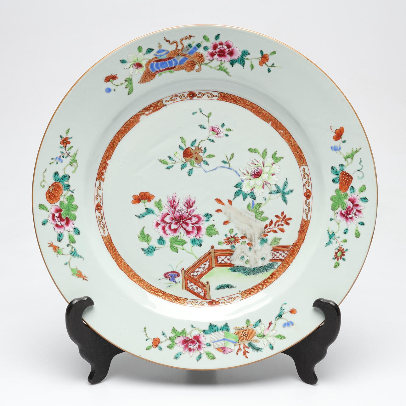 FAT, porslin, famille rose, Kina, 1700/1800-tal.