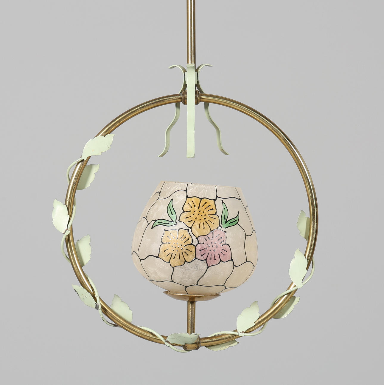 CEILING LAMP, Swedish modern, 1930s/40s.