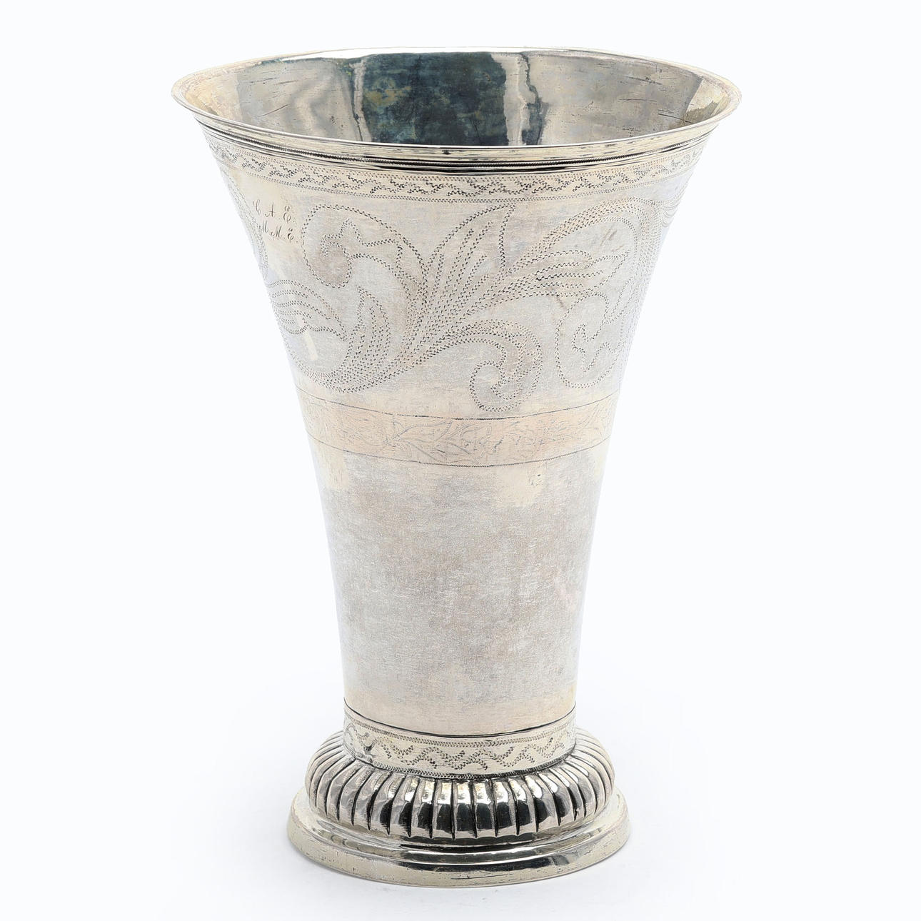 BEAKER. Silver, Johan Petter Hörling, Enköping 1813.