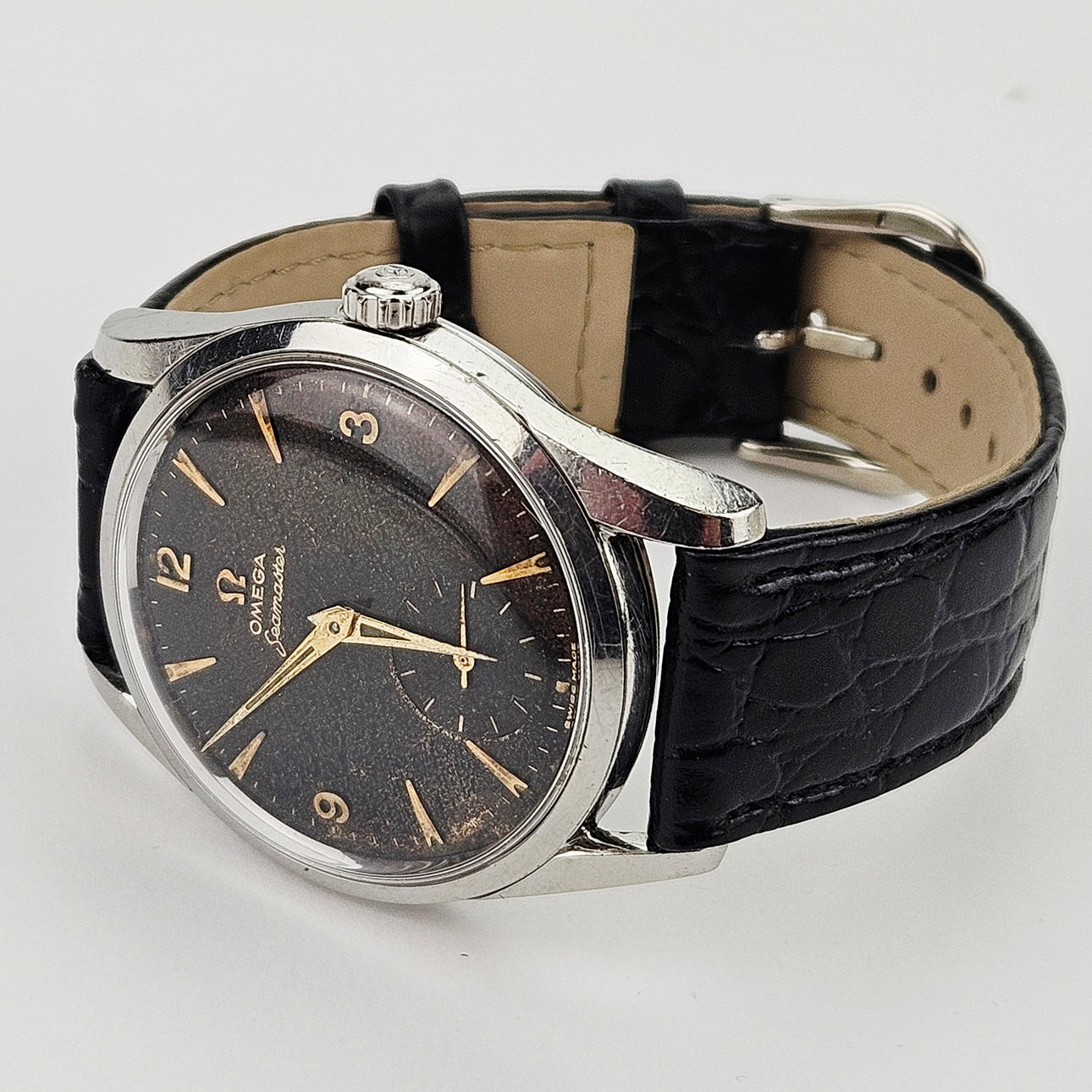 OMEGA. Wristwatch, steel, Seamaster.