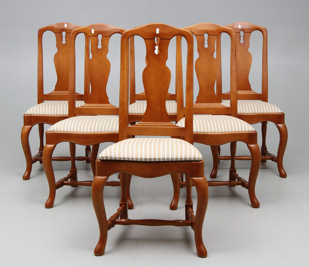 STOLAR, 6 st, bondrokokostil.