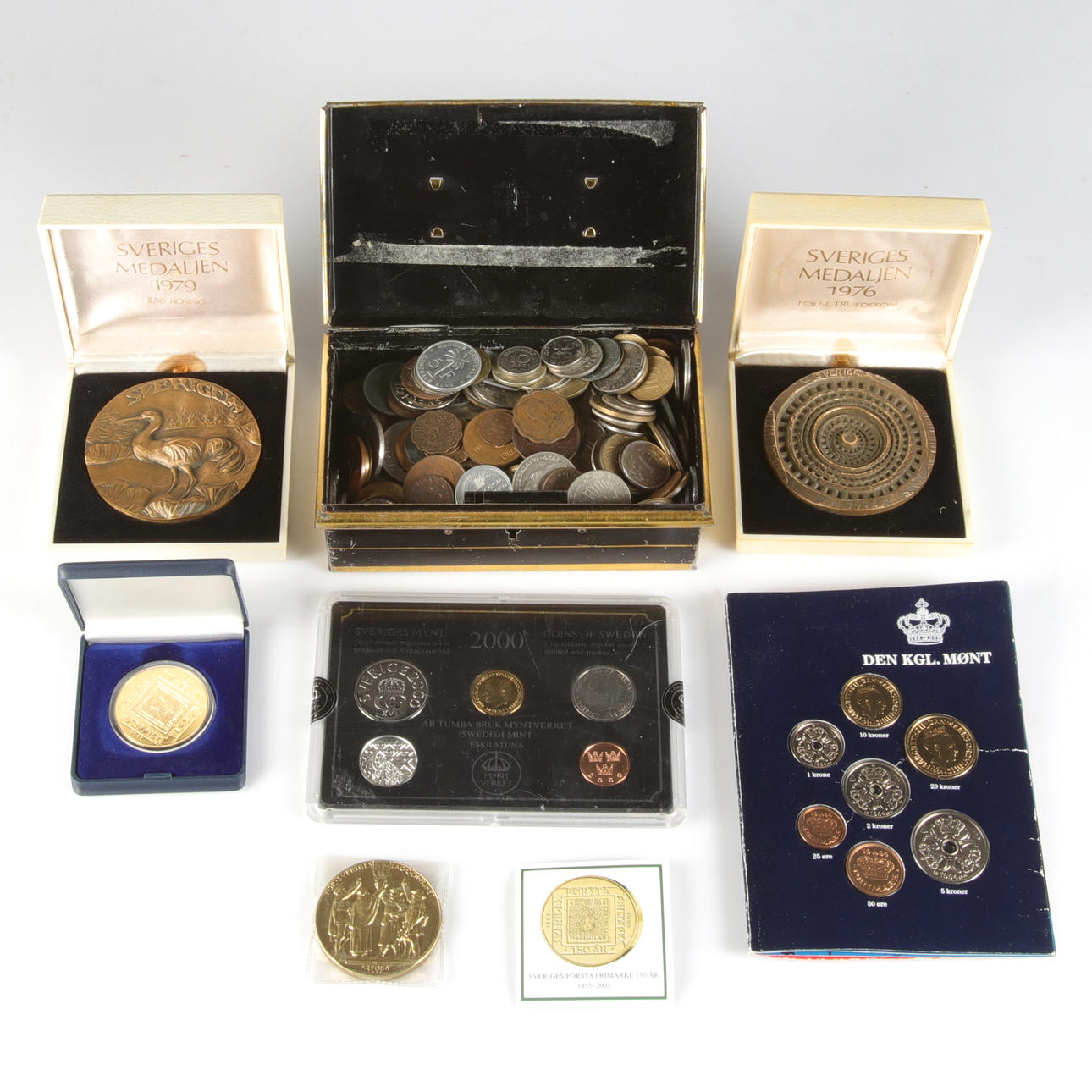 PARTI MYNT/MEDALJER, 18/1900-tal.