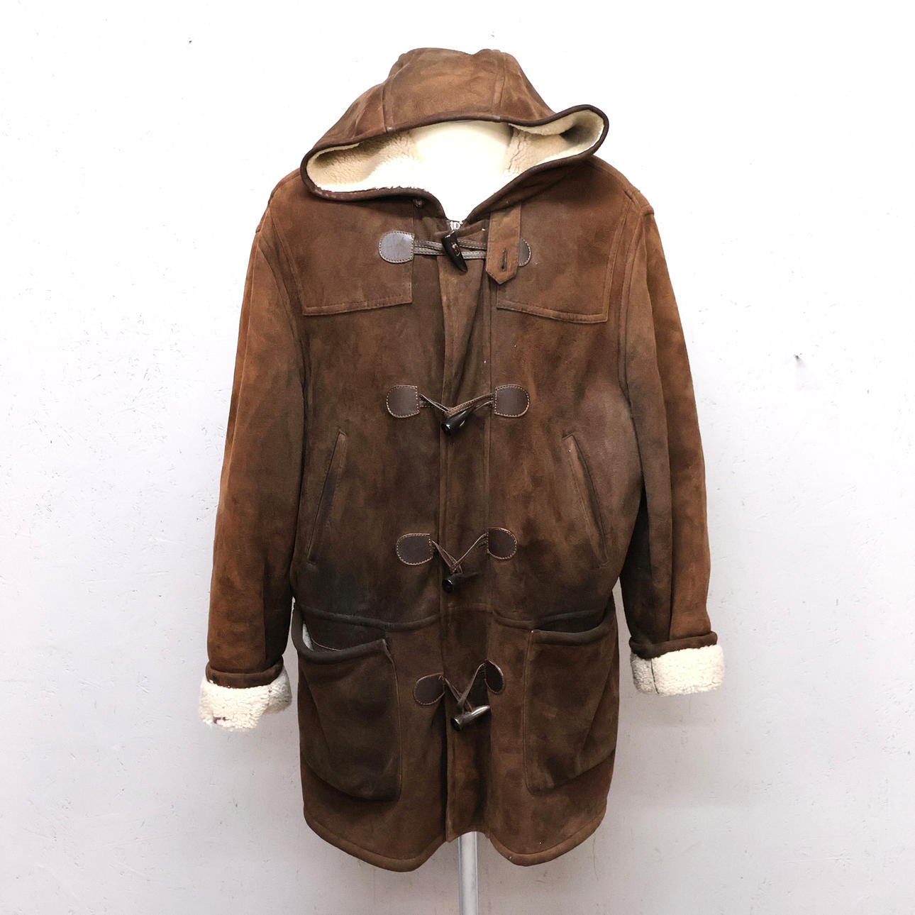 GANT, parkas i lammskinn, XL.