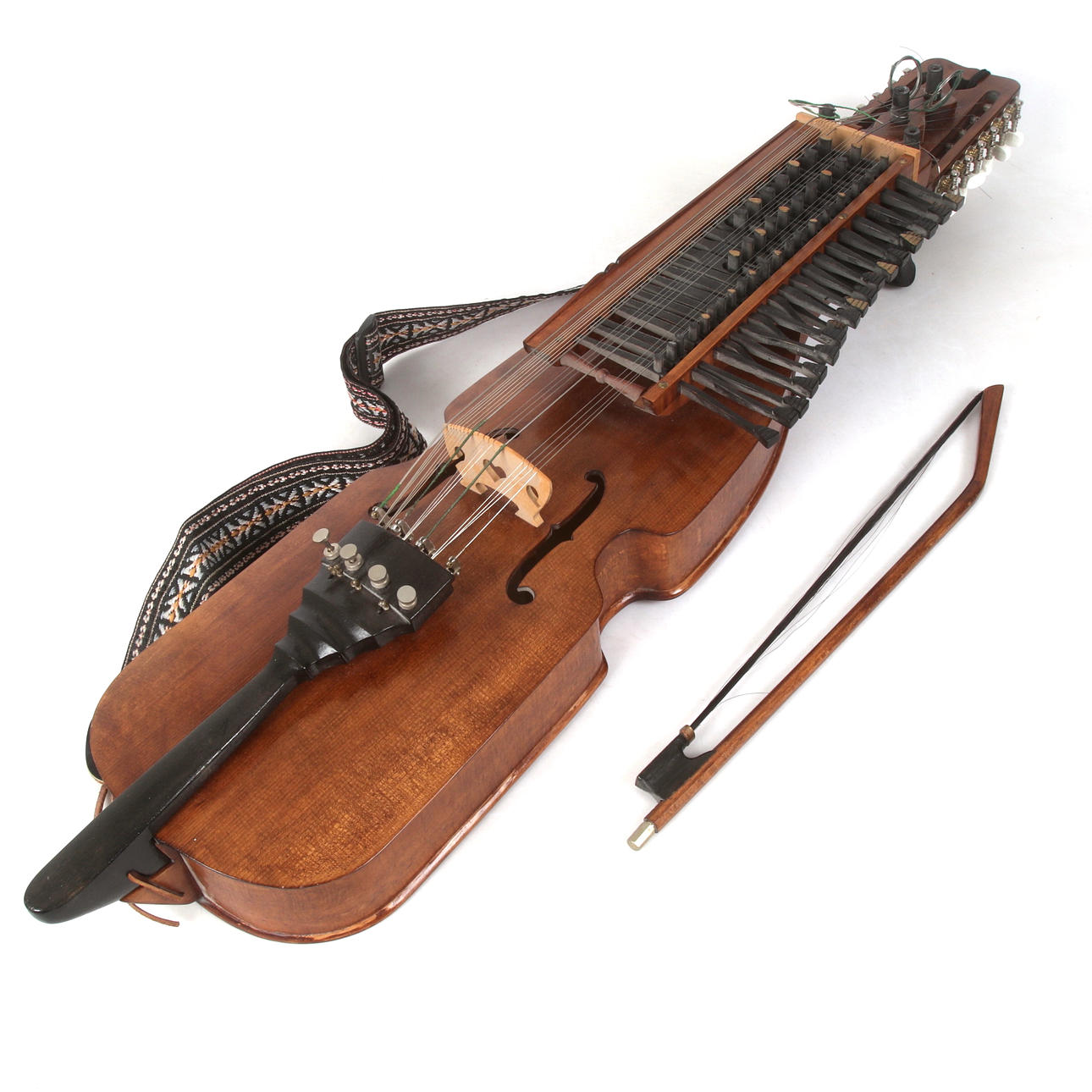 NYCKELHARPA, "Bäckströmharpan", 1900-talets andra hälft.