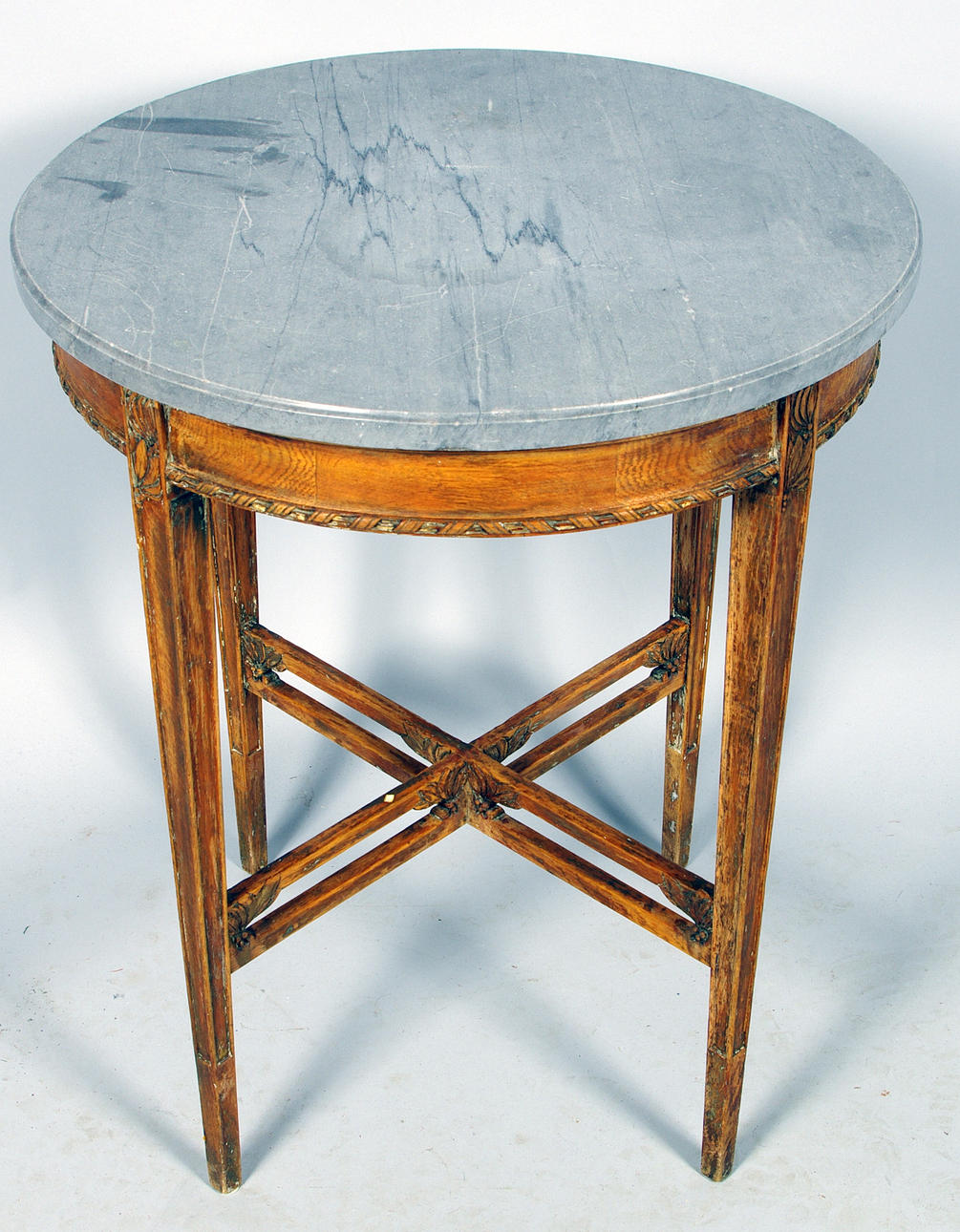 BORD med marmorskiva, gustaviansk stil.