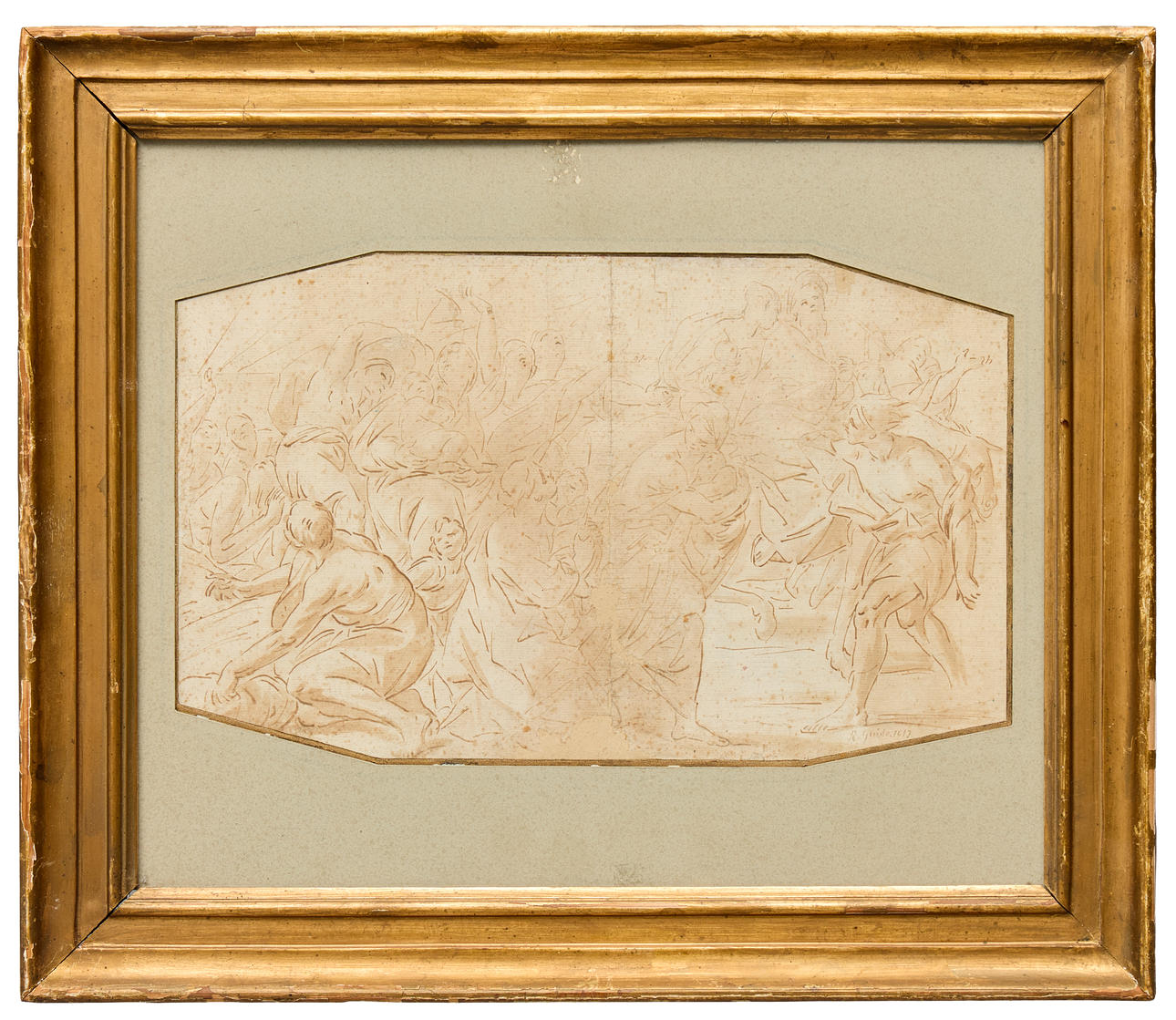 GUIDO RENI. EFTER. Biblisk scen.