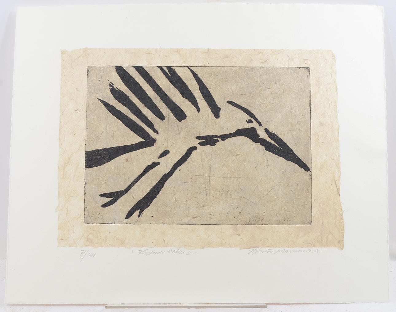 HJÖRDIS JOHANSSON BECKER. Fliegende Krähe 2.