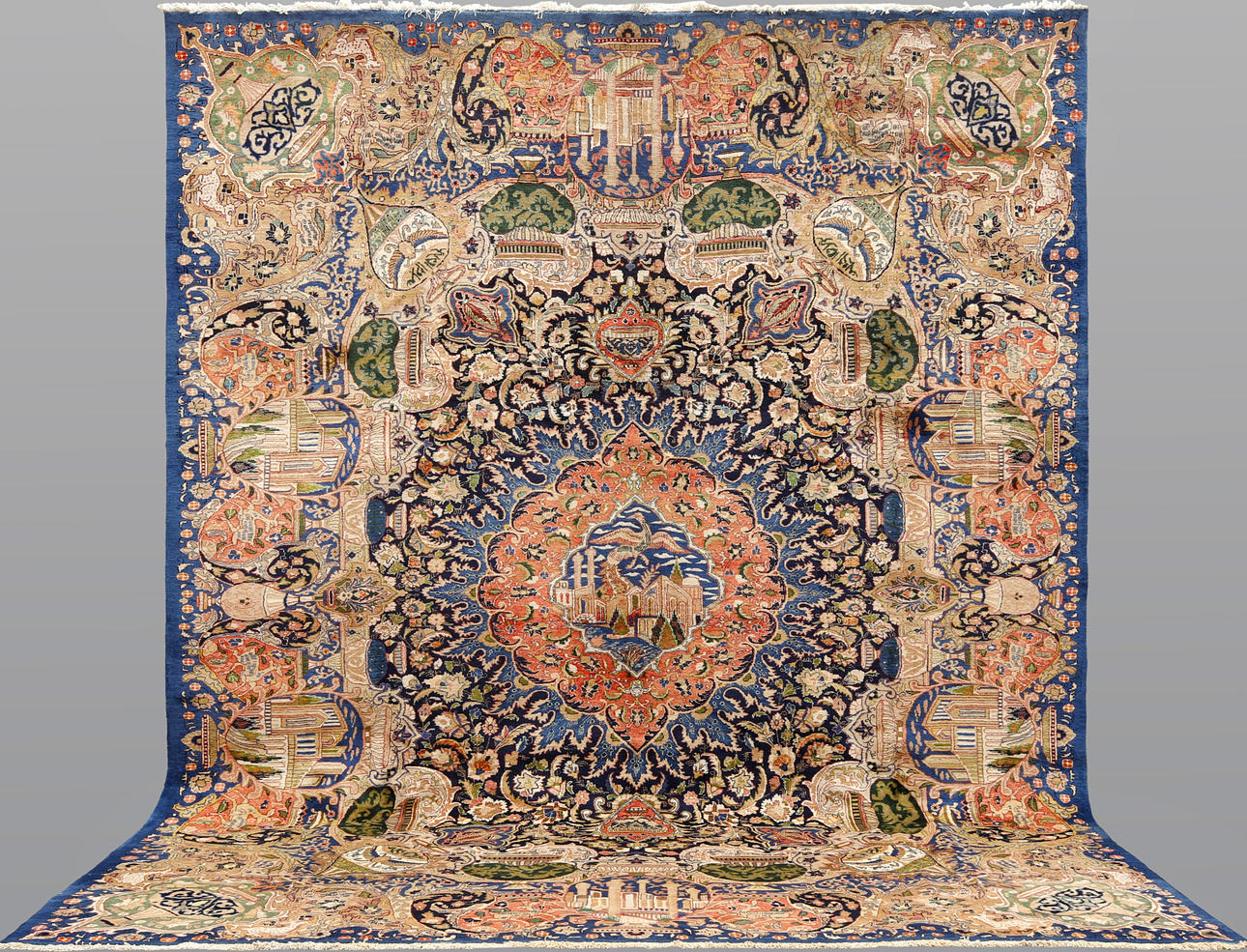 MATTA. Figural Kashmar, 390 x 295 cm.