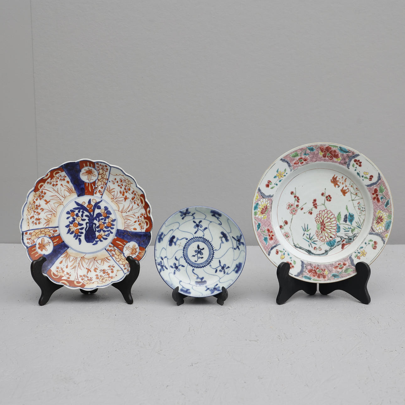 FAT, 3 stycken, orientalisk,1800/1900-tal.