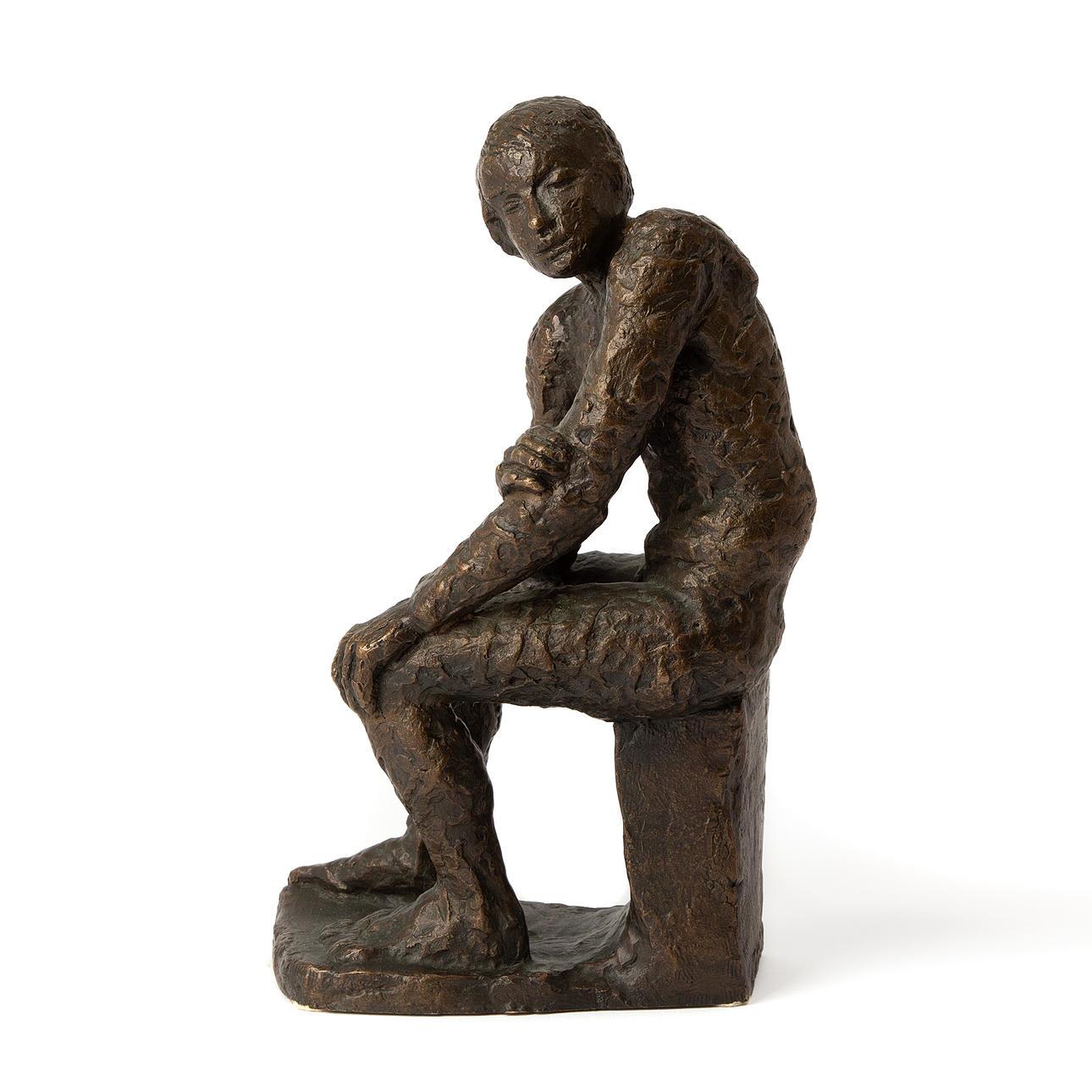 JANE AGRELL WAHRÉN. Seated man.