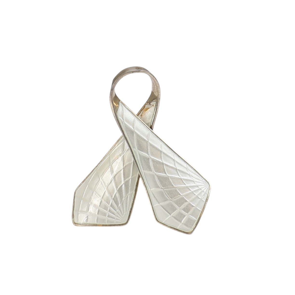 BROSCH, emaljerat sterlingsilver, 1900-tal. Totalvikt 9 gram.