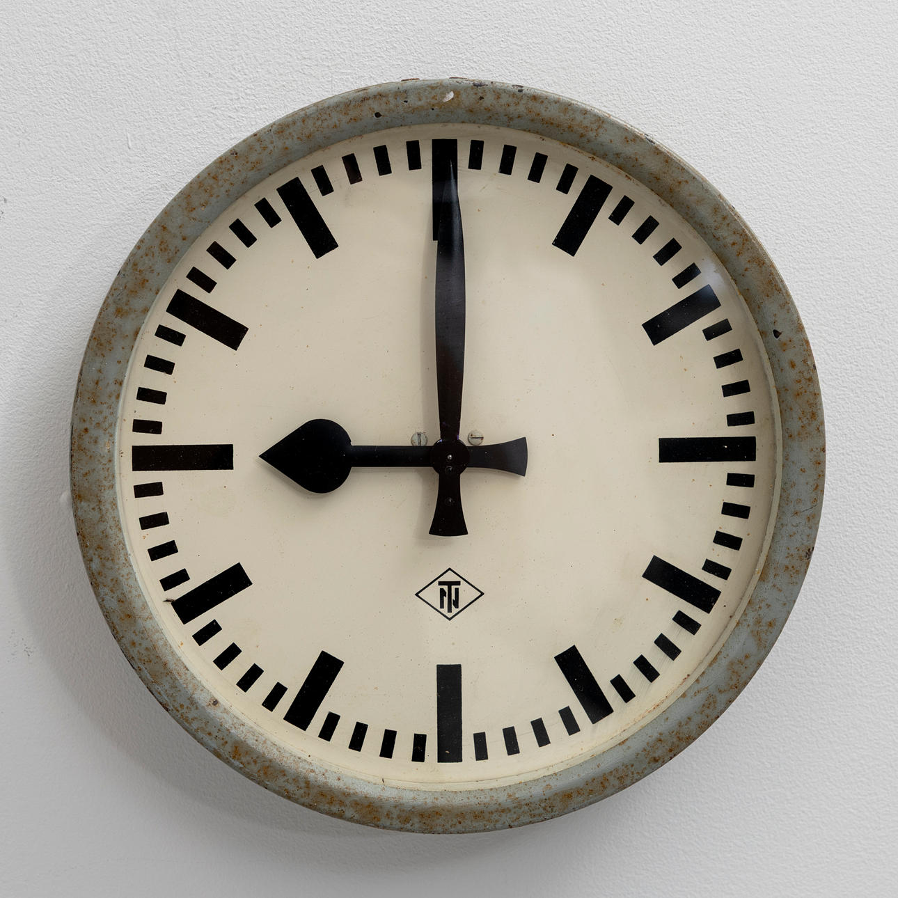 JÄRNVÄGSKLOCKA, TN (Telefonbau und Normalzeit), Tyskland, 1950-tal.